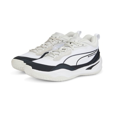 Puma Hallen-Indoorschuhe Playmaker Pro weiss/schwarz Herren